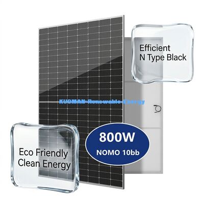 Maßgeschneidertes 800W 48 Volt Solarpanel mit geringer Degradation und hoher Effizienz, Photovoltaikmodul