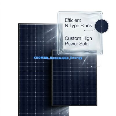 N-Typ 415 Watt Solarmodul mit 22% Effizienz für Wohn- und Gewerbegebrauch