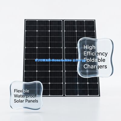 400W 40,3V IP68 wasserdichtes, tragbares Klappsolarmodul für Outdoor-Abenteuer