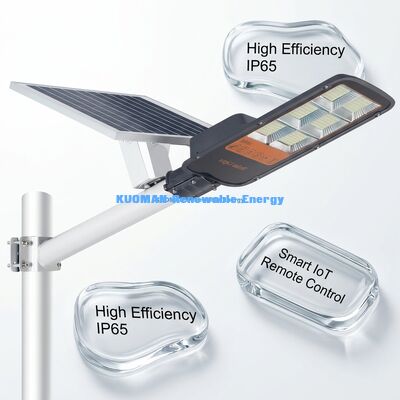 IP67 Wasserdicht 300W-500W Solarstraßenleuchte mit Smart Motion Sensor LED Straßenleuchte