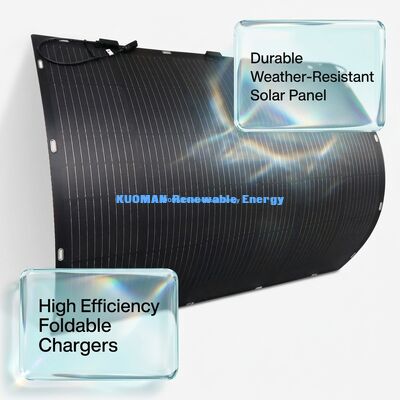 210W Ultradünnes IP65-flexibles Solarpanel für Wohnmobile, Marine und Off-Grid-Nutzung
