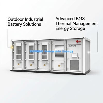 Anpassungsfähige 215 KWh kommerzielle Energiespeicherbatterie für nachhaltige Solarparks