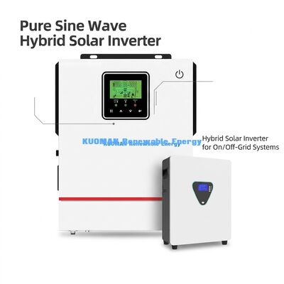 BSSI-IV Serie Off-Grid Solar-Wechselrichter mit reinem Sinuswellenausgang, integriertem MPPT-Ladegerät und App-Steuerung 1000VA/1500VA