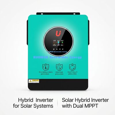 Hocheffizienter 4,2KW/6,2KW einphasiger Hybrid-Solarwechselrichter für Heim- und Netzgekoppelte Systeme