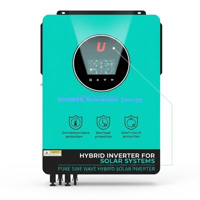 BSSI-V-GN10200 10 kW Hybrid-Solarumrichter mit Dual-MPPT und 160A-Ladegerät für effiziente Energiespeicherung