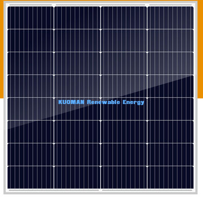 110–120 W monokristallines Solarmodul mit 18,6 % hohem Wirkungsgrad für 12 V netzunabhängige Stromversorgung und korrosionsbeständigem Aluminiumrahmen