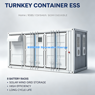 1.106MWh Integrated Container ESS with RS485 TCP/IP Remote Monitoring Microgrid Backup Power
