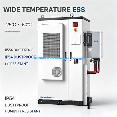 Global zertifizierte kommerzielle All-in-One Solar-ESS 107,52kWh 50kW Hybrid-Inverter-Fabrik Hotel-Speichereinheit