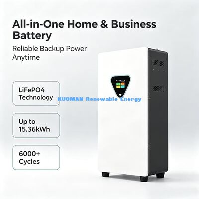 Wiederaufladbare 25,6V 100Ah LiFePO4-Batterie mit 6000 Zyklen für Solarenergiespeicherung im Schrank mit APP-Fernsteuerung
