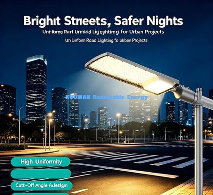 Hocheffiziente 3030 SMD LED Straßenlaterne | Outdoor-Straßenbeleuchtung aus Aluminiumdruckguss