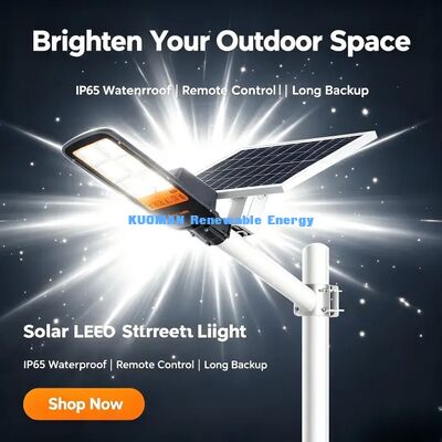 Die-Guss-Aluminium-Solarstraßenleuchte Dauerhaft Anti-Korrosion Außenlampe