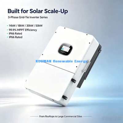 40-60V Lithium-Blei-Säure-Batterie Kompatibel 3-Phasen-Hybrid-Solarumrichter 14kW