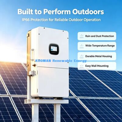 3 MPPT Dreiphasen-Solarwechselrichter Max PV-Spannung 600V Off-Grid-Solarstromwechselrichter