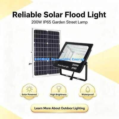 Adjustable Angle Solar Panel Solar Flood Light Fast Charging Outdoor Lamp