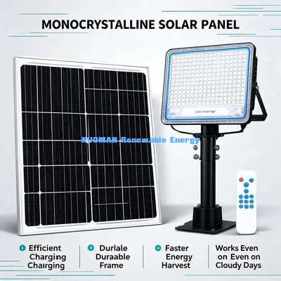 Outdoor Solar Powered Courtyard LED Lights IP65 Waterproof Auto Dusk to Dawn Yard Garden Path Lighting