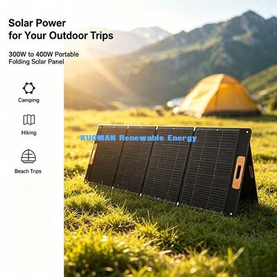 Portable 300W Fold-Up Solar Panel Charger Hochleistungs-ETFE-Solar-Kit für das Campen im Freien
