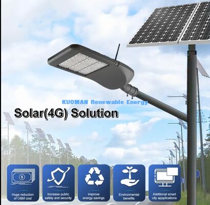 Solar Smart Street Light Wireless Control, wasserdicht, alles in einem Außenstraßenleuchte