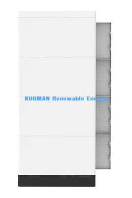 KM NEW POWER 51.2V 400Ah stapelbare LiFePO4-Batterie mit Echtzeitüberwachung für die Heimspeicherung von Energie