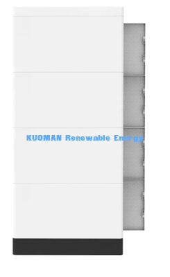KM NEW POWER 51.2V 400Ah stapelbare LiFePO4-Batterie mit Echtzeitüberwachung für die Heimspeicherung von Energie