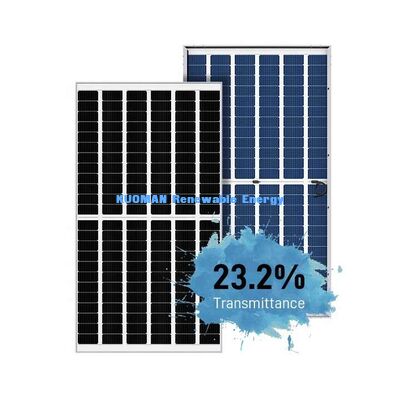 540 Watt 550 Watt Mono Perc-Solarpanel mit 22% Effizienz und Gestaltung ohne Rahmenglas