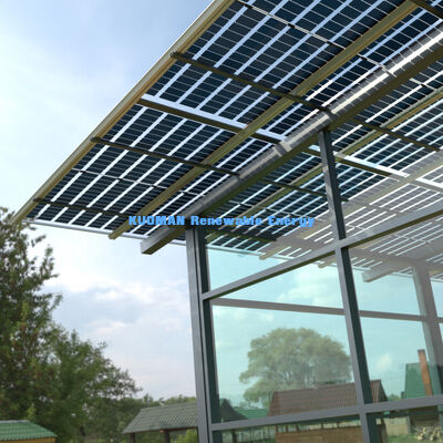 540 Watt 550 Watt Mono Perc-Solarpanel mit 22% Effizienz und Gestaltung ohne Rahmenglas