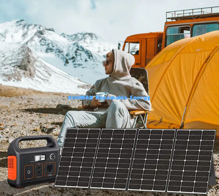 400W 40,3V IP68 wasserdichtes, tragbares Klappsolarmodul für Outdoor-Abenteuer