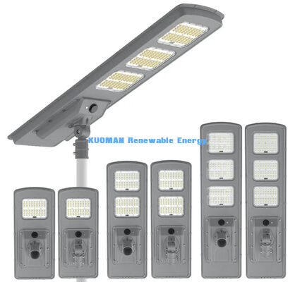 All-in-One-Solarstraßenbeleuchtung mit LiFePO4-Batterie Intelligente Steuerung und hoher Effizienz von 220 lm/W