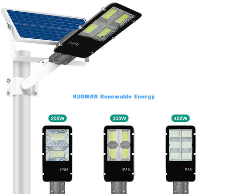 200W Solarstraßenlicht mit Pro MPPT und IP65 Wasserdicht für Straßen- und Gartenbeleuchtung im Freien