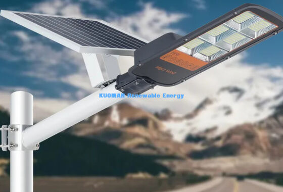 Autobahn, Fußwege Solarbetriebene Straßenlaternen Wasserdicht IP67 300W 400W 500W LED Solarstraßenlaterne
