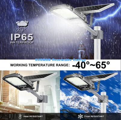 IP65 Wasserdichtes 300 Watt Solarstraßenlicht mit Bewegungssensormodus und Solarpaneel für Stadtstraßen
