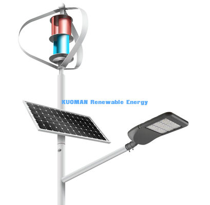 Solar Wind Hybrid LED Straßenlicht IP65 Wasserdicht mit 12 Stunden*365 Tagen Arbeitszeit und 100W 150W 200W Leistungsoptionen