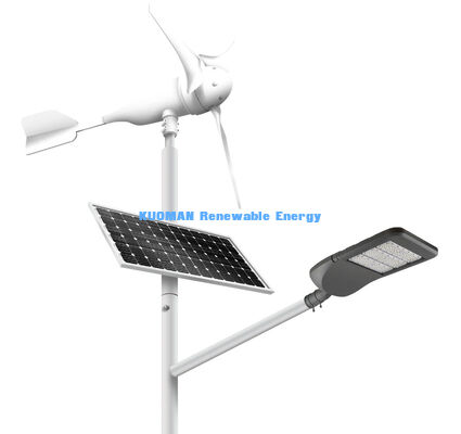 Solar Wind Hybrid LED Straßenlicht IP65 Wasserdicht mit 12 Stunden*365 Tagen Arbeitszeit und 100W 150W 200W Leistungsoptionen