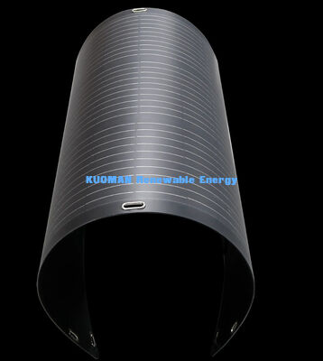 Flexible Home Travel RV bifacial flexible solar panel 200W FFC and carbon fiber