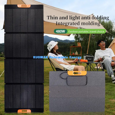 480W tragbares Klappsolarmodul mit 22% Effizienz und wetterbeständigem Design