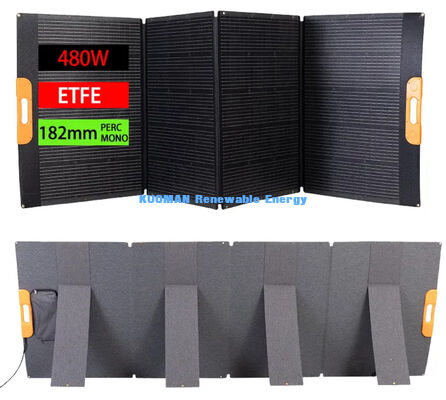 480 Watt leistungsstarkes flexibles Solarpanel mit klappbarem Design und Wetterbeständigkeit für tragbare Energie