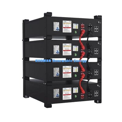 KM New Power 51.2V 400Ah LiFePO4 Home Battery Storage System mit 10,24 KWh ~ 30,72 KWh Kapazität und 6000 Zyklen Lebensdauer