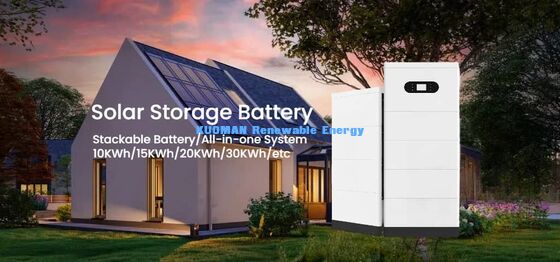 KM New Power 51.2V 400Ah stapelbare LiFePO4-Batterie für Heimspeicher mit Grade A Zellen und intelligenter BMS-Schutzfunktion