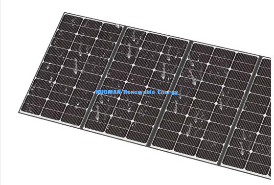 400 Watt klappbarer IP68 wasserdichter Solarpanel-Ladegerät für Outdoor-Abenteuer