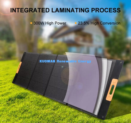 Multi-Port Solar Ladegerät 300W 100% Grüne Solarenergie Biegsames Faltbares Tragbares Solarpanel