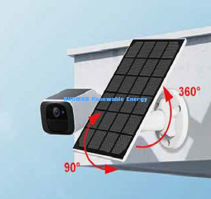 3 Watt wasserdichte Solar-Sensor-Lampe mit 182mmx182mm tragbaren Solarpaneel für Außen-Sicherheitsbeleuchtung