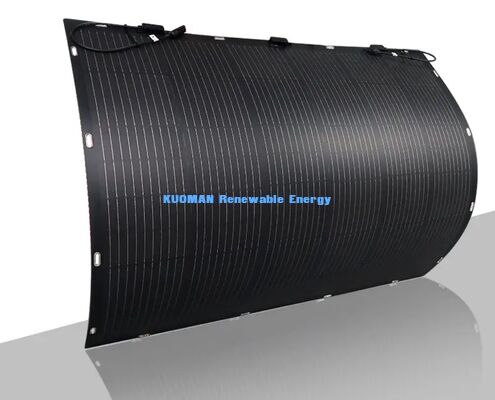 210W Ultradünnes IP65-flexibles Solarpanel für Wohnmobile, Marine und Off-Grid-Nutzung