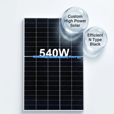 500W-600W Solarpaneel mit 22% Effizienz und IP65 Wetterbeständigkeit für industrielle Verwendung