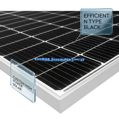 25A Hochleistungs-Solarpanel mit 22% Wirkungsgrad und IP65-Wetterbeständigkeit für netzunabhängige und gewerbliche Systeme