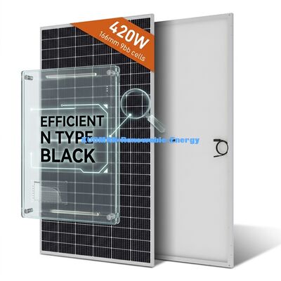 300W-400W Monokristalline Solarenergie-Panel mit Anodisiertem Aluminiumrahmen für hohe Effizienz