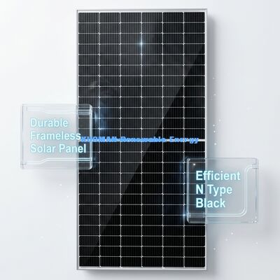 N-Typ 415 Watt Solarmodul mit 22% Effizienz für Wohn- und Gewerbegebrauch