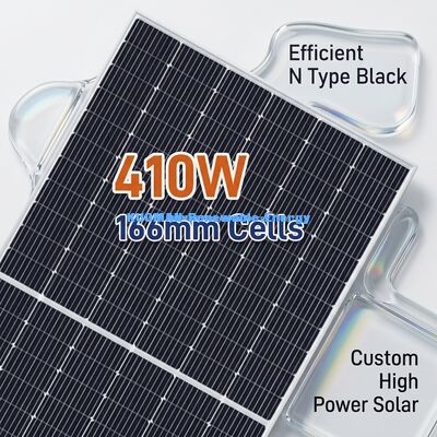 300W-400W Monokristalline Solarenergie-Panel mit Anodisiertem Aluminiumrahmen für hohe Effizienz