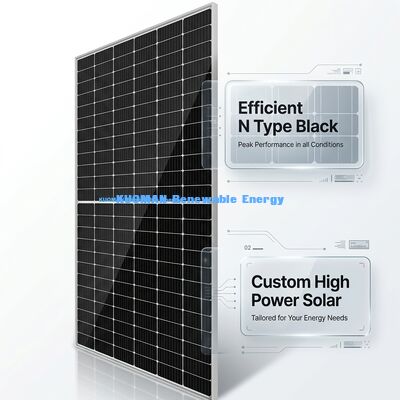 24 Volt monokristalline Solarzelle mit IP65-Wetterbeständigkeit für erneuerbare Energiesysteme