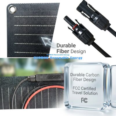 200W Hocheffizientes biegbares flexibles Solarpanel für erneuerbare saubere Energie