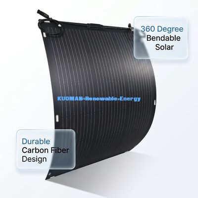 Ultraleicht 30W ETFE Flexibles Solarpanel Tragbar für Wandern Klettern und Netzreisen
