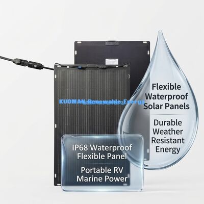 30W ETFE Flexibles Solarpanel Dünnschicht für Outdoor-Abenteuer und Bergsteigen